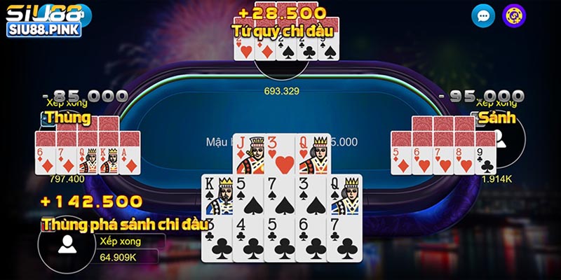 Chi tiết từ A đến Z về luật chơi của game bài Mậu Binh