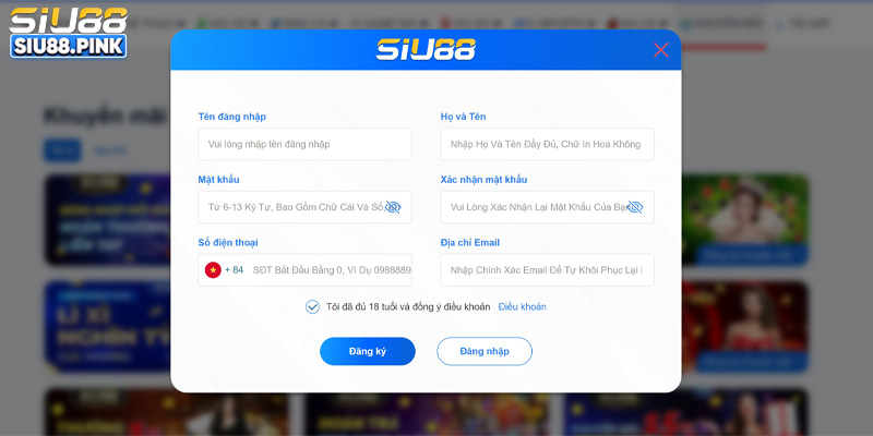 Truy cập website chính thức